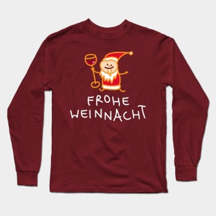 Santa Claus with wine (b) Long Sleeve T-Shirt